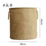  Giỏ Quần Áo Bẩn Màu Vàng Kiểu Nhật Có Thể Gấp Gọn [GIAO HÀNG 2-10 NGÀY | SỈ TỪ 2 TRIỆU | CÓ THỂ IN LOGO] 
