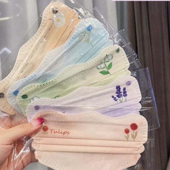  Combo 500 chiếc Khẩu trang 3D nhiều kiểu kháng khuẩn, dày dặn, đa sắc thời trang bảo vệ an toàn dễ phối đồ PK1387 