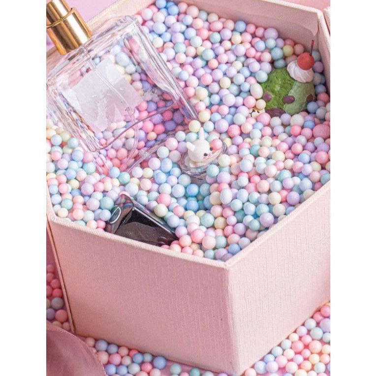  Giấy bảo vệ quà tặng dạng sợi raffia nhiều màu sắc, lót chống sốc [Q243] 