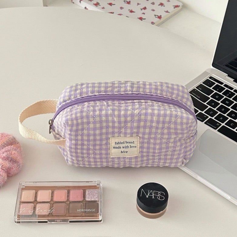  Túi Xách Du Lịch Kẻ Sọc Nam Việt Quất - Đáng Yêu & Dung Tích Rộng, Hàng Đặt Trước! 