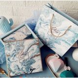  Bộ quà tặng sang trọng: Túi giấy, hộp quà lớn & 2 hộp mini đá cẩm thạch 