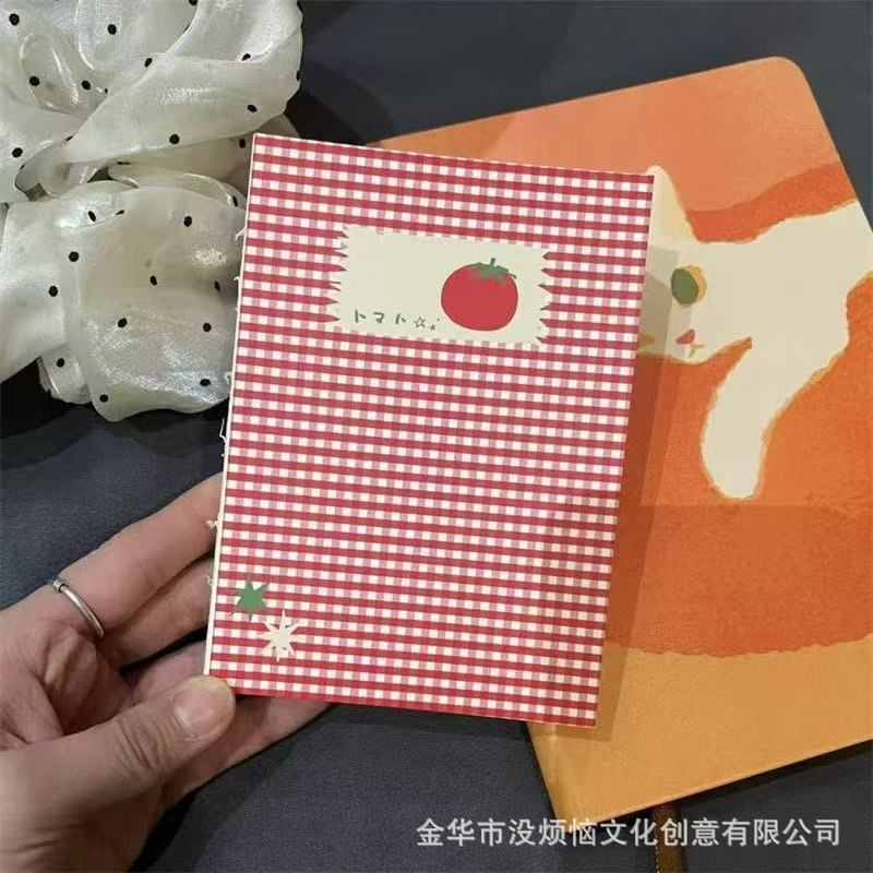  Sổ Tay Mini Lưới Màu Đỏ Hình Cà Chua Phong Cách Hàn Quốc - Sổ Ghi Chép Trống Giá Trị Cao Dùng Cho Học Sinh [GIAO HÀNG 2-10 NGÀY | SỈ TỪ 2 TRIỆU | CÓ THỂ IN LOGO] 