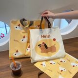  (HÀNG ĐẶT TRƯỚC) 50 Túi Xách Nhựa Mờ Hoạt Hình Cao Cấp Đựng Quần Áo Trẻ Em [GIAO HÀNG 2-10 NGÀY | SỈ TỪ 2 TRIỆU | CÓ THỂ IN LOGO] 