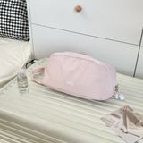  Túi Đựng Mỹ Phẩm Nylon Dung Tích Lớn Màu Hồng - Túi Xách Tay Du Lịch Cao Cấp Cho Nữ, Đựng Đồ Vệ Sinh Cá Nhân [GIAO HÀNG 2-10 NGÀY | SỈ TỪ 2 TRIỆU | CÓ THỂ IN LOGO] 