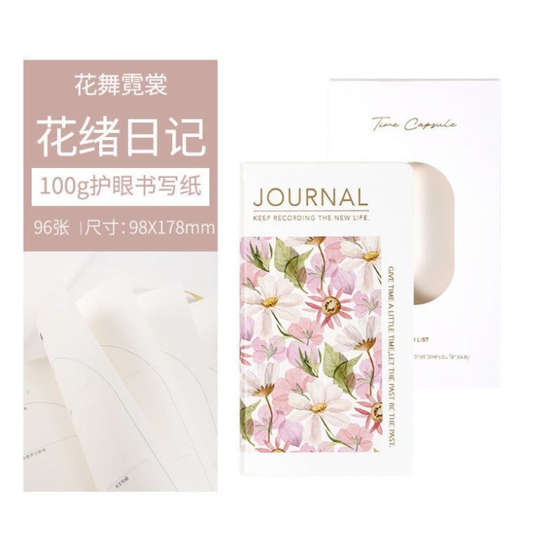  Sổ Tay Bìa Da Giả Kích Thước 48k - Notepad Giấy Daolin 100g, Phong Cách Sáng Tạo, Nhiều Họa Tiết Hoa, Có In Logo [GIAO HÀNG 2-10 NGÀY | SỈ TỪ 2 TRIỆU | CÓ THỂ IN LOGO] 