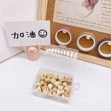  Đinh Gỗ Sáng Tạo Nút Chai Gỗ Tự Nhiên Trang Trí Tường [GIAO HÀNG 2-10 NGÀY | SỈ TỪ 2 TRIỆU | CÓ THỂ IN LOGO] 