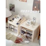  Hộp đồ văn phòng bằng acrylic trong suốt ngăn kéo tiện ích để bàn thiết kế hiện đại 
