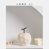  Đồ Trang Trí Gốm Hình Quả Lê, Táo Phong Cách Wabi-Sabi [GIAO HÀNG 2-10 NGÀY | SỈ TỪ 2 TRIỆU | CÓ THỂ IN LOGO] 