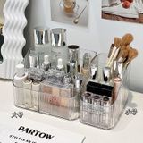  Hộp Đựng Cọ Trang Điểm & Son Môi Bằng Acrylic Cao Cấp Để Bàn [GIAO HÀNG 2-10 NGÀY | SỈ TỪ 2 TRIỆU | CÓ THỂ IN LOGO] 