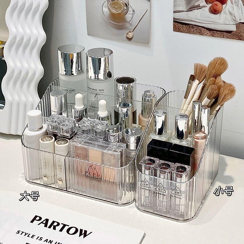  Hộp Đựng Cọ Trang Điểm & Son Môi Bằng Acrylic Cao Cấp Để Bàn [GIAO HÀNG 2-10 NGÀY | SỈ TỪ 2 TRIỆU | CÓ THỂ IN LOGO] 