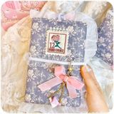  Ghi chú phong cách retro: Sổ tay gấu sang trọng với viền ren cho cô gái yêu thích văn phòng phẩm! 