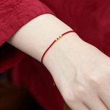  Bộ 10 vòng tay chỉ đỏ phong thủy - Sự kết hợp đa dạng mang lại tài lộc 