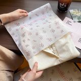  Túi đóng gói miệng phẳng mờ tự niêm phong đựng quần áo phụ nữ đồ lót dày bán buôn 