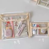  10 Túi Đựng Mỹ Phẩm PVC Trong Suốt Dung Tích Lớn In Logo Được [GIAO HÀNG 2-10 NGÀY | SỈ TỪ 2 TRIỆU | CÓ THỂ IN LOGO] 