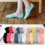  “Vớ cổ ngắn cotton trơn màu pastel G1427 - Sự lựa chọn phong cách và duyên dáng” 