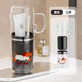  Bộ Cốc Súc Miệng Du Lịch 3 Trong 1 Bằng Nhựa - Hộp Đựng Bàn Chải Đánh Răng + Cốc Cầm Tay Phong Cách Sang Trọng [GIAO HÀNG 2-10 NGÀY | SỈ TỪ 2 TRIỆU | CÓ THỂ IN LOGO] 