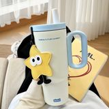  Cốc giữ nhiệt bằng thép không gỉ mẫu mới dung tích lớn thiết kế đẹp mắt 