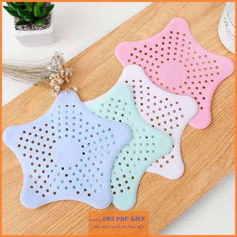  Miếng Chặn Ống Thoát Nước Cho Nhà Bếp Nhà Tắm - Miếng Chặn Rác Nhiều Màu 