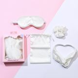 Bịt Mắt Ngủ Lụa Giảm Mệt Mỏi Cao Cấp Bộ Quà Cưới Ba Mảnh [GIAO HÀNG 2-10 NGÀY | SỈ TỪ 2 TRIỆU | CÓ THỂ IN LOGO] 