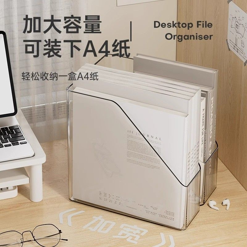  Giá Đựng Tài Liệu Acrylic Trong Suốt - Kệ Để Sách Để Bàn, Giá Đỡ Sách Cố Định, Văn Phòng Phẩm Cao Cấp [GIAO HÀNG 2-10 NGÀY | SỈ TỪ 2 TRIỆU | CÓ THỂ IN LOGO] 
