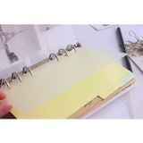  ``(ĐẶT TRƯỚC) Bộ 50 Tấm Ngăn Phân Chia Lá Rời Aaaba - Vách Ngăn PP Trong Suốt Mờ Dày Đặc Chất Lượng`` 