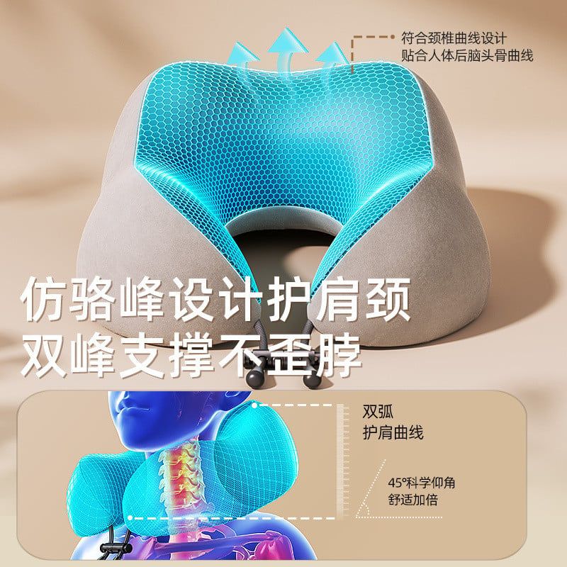  Gối Tựa Cổ Hình Chữ U Du Lịch - Gối Đầu, Gối Cổ, Dùng Cho Xe Ô Tô, Máy Bay, Đường Dài [GIAO HÀNG 2-10 NGÀY | SỈ TỪ 2 TRIỆU | CÓ THỂ IN LOGO] 