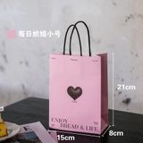  Túi giấy kraft đựng bánh mì bánh ngọt cho shop bakery mang đi 