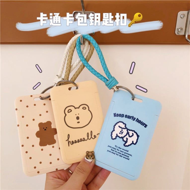  Bộ 5 Thẻ Kem Gấu Trái Tim Dễ Thương - Đặt Hàng Trước, Tự Thiết Kế Instagram! 