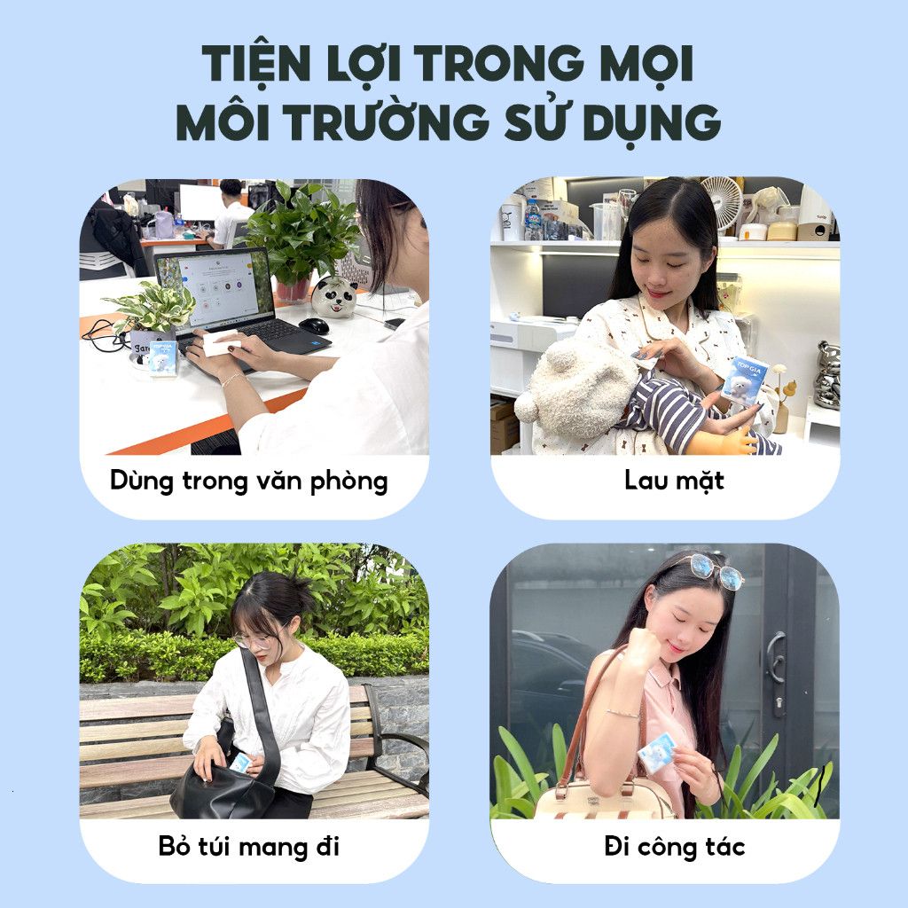  Bộ 10 Gói Khăn Giấy Mini Mèo Cao Cấp 4 Lớp Bỏ Túi [GIAO HÀNG 2-10 NGÀY | SỈ TỪ 2 TRIỆU | CÓ THỂ IN LOGO] 