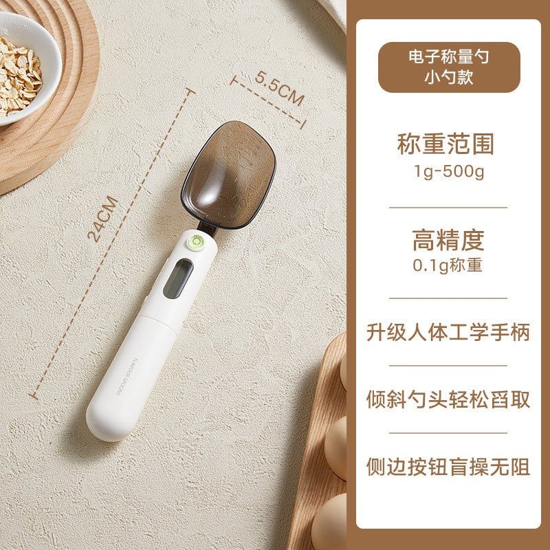  Thìa Đo Cân Điện Tử Thông Minh Bằng Nhựa PP - Đo Gam, Cân Bột Sữa, Thức Ăn Cho Bé, Đa Chức Năng [GIAO HÀNG 2-10 NGÀY | SỈ TỪ 2 TRIỆU | CÓ THỂ IN LOGO] 