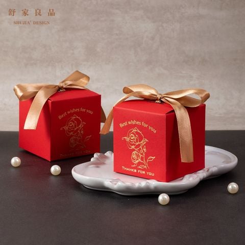  Hộp kẹo cưới đỏ phong cách Trung Quốc – Hộp quà cưới cao cấp [GIAO HÀNG 2-10 NGÀY | SỈ TỪ 2 TRIỆU | CÓ THỂ IN LOGO] 