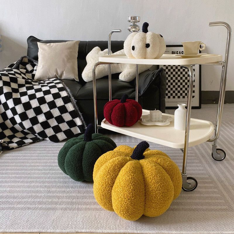  Gối Ôm Hình Bí Ngô Chấm Bi Phong Cách Bắc Âu - Sang Trọng Nhẹ Nhàng, Tựa Sofa, Đệm Tựa [GIAO HÀNG 2-10 NGÀY | SỈ TỪ 2 TRIỆU | CÓ THỂ IN LOGO] 