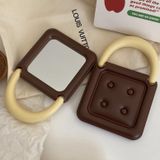  Gương Đa Năng Phong Cách Mỹ - Bộ 2 Cho Sinh Viên Ký Túc Xá, Thiết Kế Sô Cô La Cổ Điển 