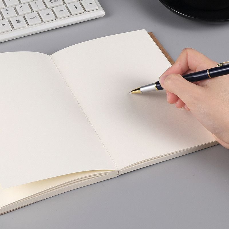  Sổ Tay Phác Thảo Bìa Giấy Kraft Dày Trống [GIAO HÀNG 2-10 NGÀY | SỈ TỪ 2 TRIỆU | CÓ THỂ IN LOGO] 