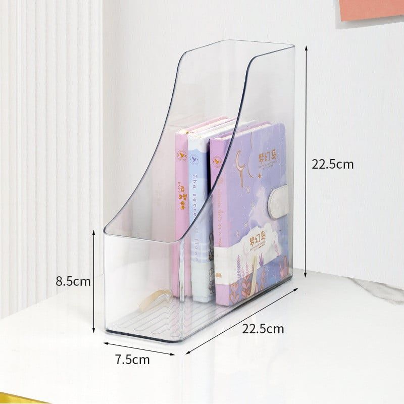  Giá Đựng Tài Liệu Acrylic Trong Suốt - Kệ Để Sách Để Bàn, Giá Đỡ Sách Cố Định, Văn Phòng Phẩm Cao Cấp [GIAO HÀNG 2-10 NGÀY | SỈ TỪ 2 TRIỆU | CÓ THỂ IN LOGO] 