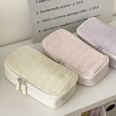  Túi Đựng Bút Fufu Hộp Văn Phòng Phẩm Macaron Xách Tay Cao Cấp [GIAO HÀNG 2-10 NGÀY | SỈ TỪ 2 TRIỆU | CÓ THỂ IN LOGO] 