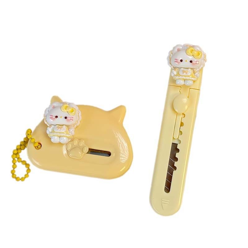 (HÀNG ORDER) 20 Dao Tiện Ích Hình Mèo Kiểu Mới Cắt Sổ Tay, Giấy [GIAO HÀNG 2-10 NGÀY | SỈ TỪ 2 TRIỆU | CÓ THỂ IN LOGO] 