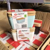  一组个！木盖收纳盒食品零食便当盒水果沙拉储存饭盒 