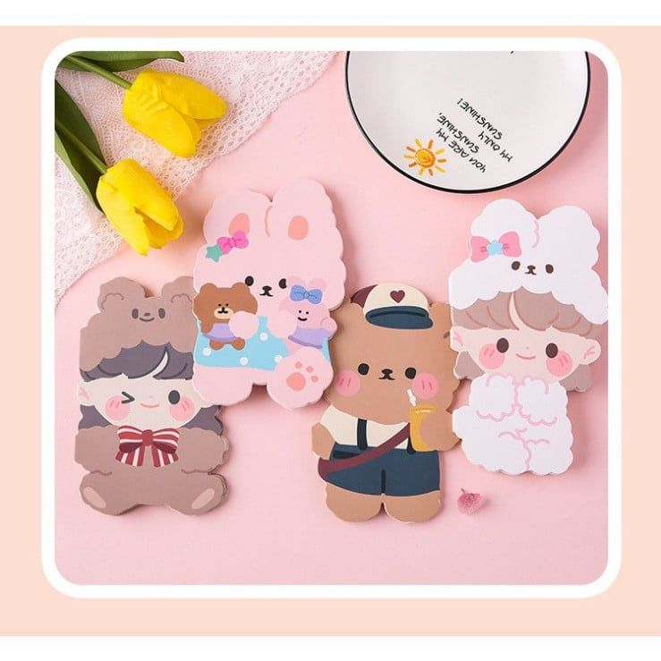  Bộ 5 Thiệp Xinh Xắn 15x11CM Chúc Mừng Sinh Nhật, Lễ Tình Yêu và Cảm Ơn 