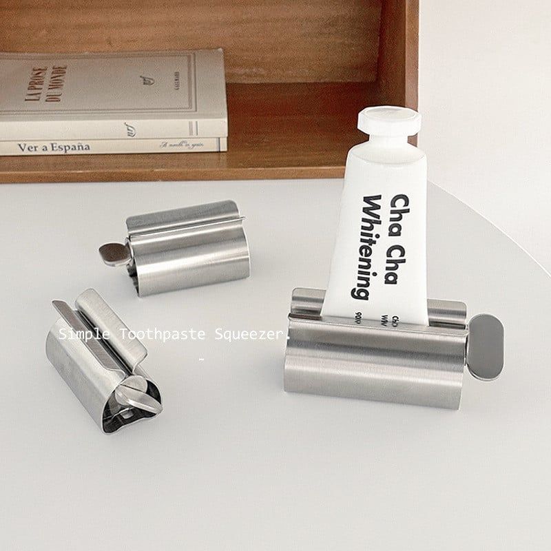 Giá Để Đồ Phòng Tắm Cao Cấp Bằng Thép Không Gỉ - Kệ Đựng Bàn Chải, Kèm Dụng Cụ Bóp Kem Đánh Răng [GIAO HÀNG 2-10 NGÀY | SỈ TỪ 2 TRIỆU | CÓ THỂ IN LOGO] 