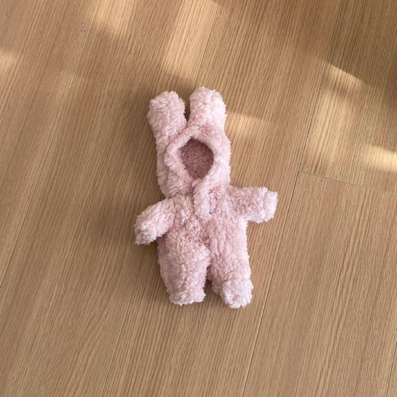  Bộ Đồ Liền Thân Thỏ Hồng Kawaii - Sáng Tạo Dễ Thương Dùng Làm Búp Bê Xe Hơi! 