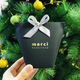  Bộ 20 Túi Giấy Mini Đáng Yêu (Có Nơ) - Kích Thước 5.7x6x10 cm, Hoàn Hảo Cho Quà Tặng! 