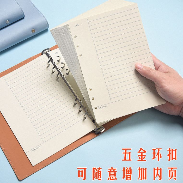  Sổ Da Mềm Hàng Đặt Trước - Sổ Tay Lá Rời A Tháo Rời, Lý Tưởng Cho Sinh Viên! 
