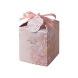  Hộp kẹo cưới hộp quà nhỏ mới hộp kẹo đính hôn cảm giác cao cấp 