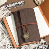  ```(ĐẶT TRƯỚC) Sổ Tay Du Lịch Da Tùy Chỉnh - Sổ Nhật Ký Trang Rời Bán Sỉ``` 