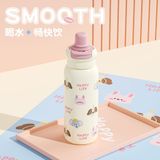  **Cốc giữ nhiệt 2 ngăn có ống hút – Cốc nước nữ thiết kế xinh xắn [GIAO HÀNG 2-10 NGÀY | SỈ TỪ 2 TRIỆU | CÓ THỂ IN LOGO]** 