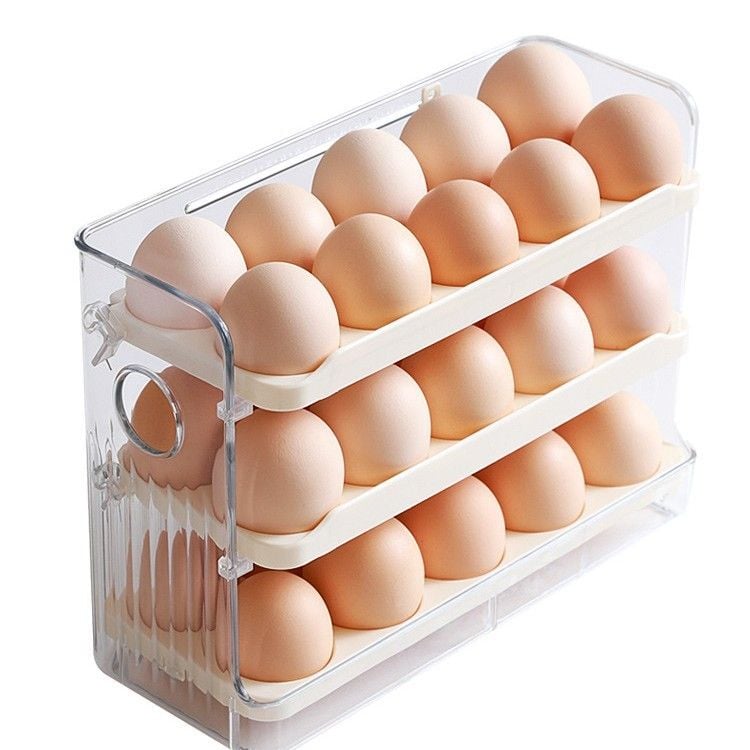  Hộp Đựng Trứng Giữ Tươi Cho Cửa Hông Tủ Lạnh Nhà Bếp [GIAO HÀNG 2-10 NGÀY | SỈ TỪ 2 TRIỆU | CÓ THỂ IN LOGO] 