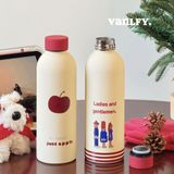  Bình giữ nhiệt kiểu chai rượu vang đỏ, tiện mang theo 