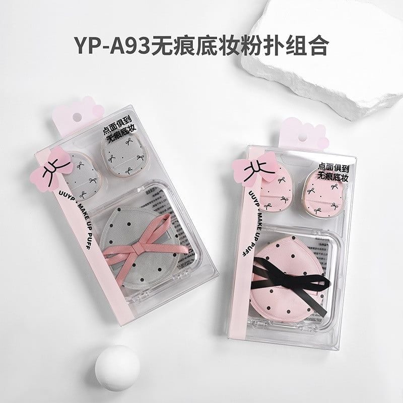  Bông Phấn Đệm Khí Bằng Nhựa PU Dẻo Mềm - Bông Phấn Nền Dạng Lỏng, Dạng Khô Đa Năng, Trang Điểm Mịn Màng [GIAO HÀNG 2-10 NGÀY | SỈ TỪ 2 TRIỆU | CÓ THỂ IN LOGO] 