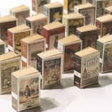  ```Khám Phá Set 10 Hộp Giấy Kraft Mini Retro Ghi Chú Có Thể Xé, Tiện Lợi Mang Theo``` 